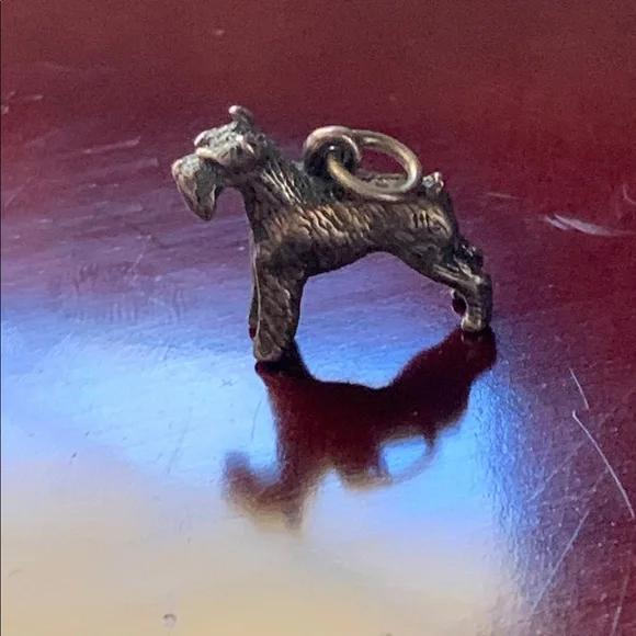 James Avery Retired 3D Sterling Silver 925 Schnauzer Charm - Picture 3 of 6